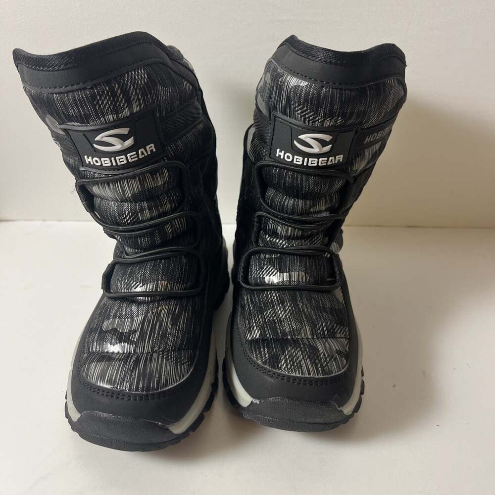 Hobibear Kids Snow Boots AW3771 Black Little Kids Size 2